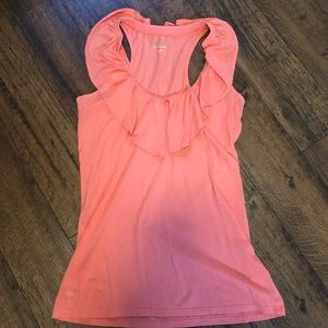 Coral Lilly Pulitzer Top size small